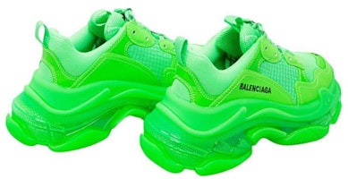 巴黎世家 Triple S 低幫 老爹鞋 女款 綠 Shop 巴黎世家 Triple S 低幫 老爹鞋 女款 綠