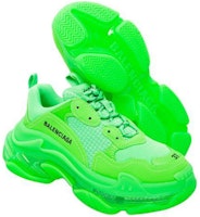 巴黎世家 Triple S 低幫 老爹鞋 女款 綠 Purchase 巴黎世家 Triple S 低幫 老爹鞋 女款 綠