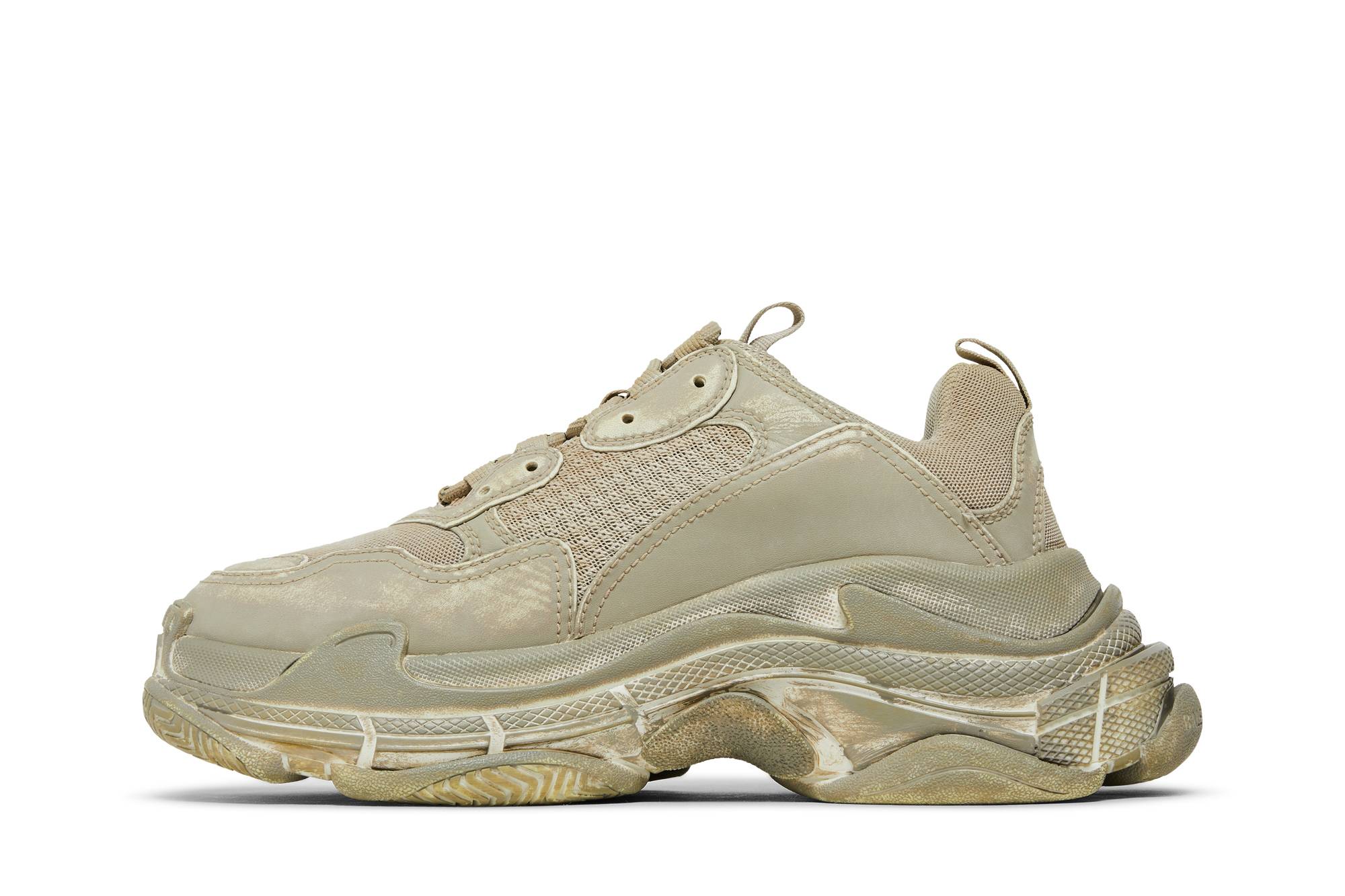 (W) Balenciaga Triple S Sneaker 'Light Beige Faded' 圖 3