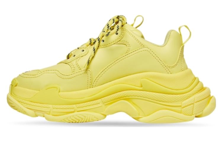 (W) Balenciaga Triple S Sneaker 'Light Yellow'