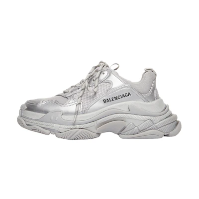(W) Balenciaga Triple S Sneaker 'Silver'