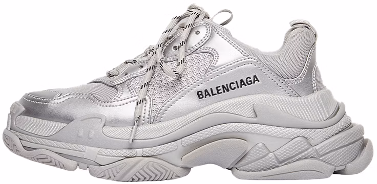 balenciaga-triple-s-sneaker-silver-wmns