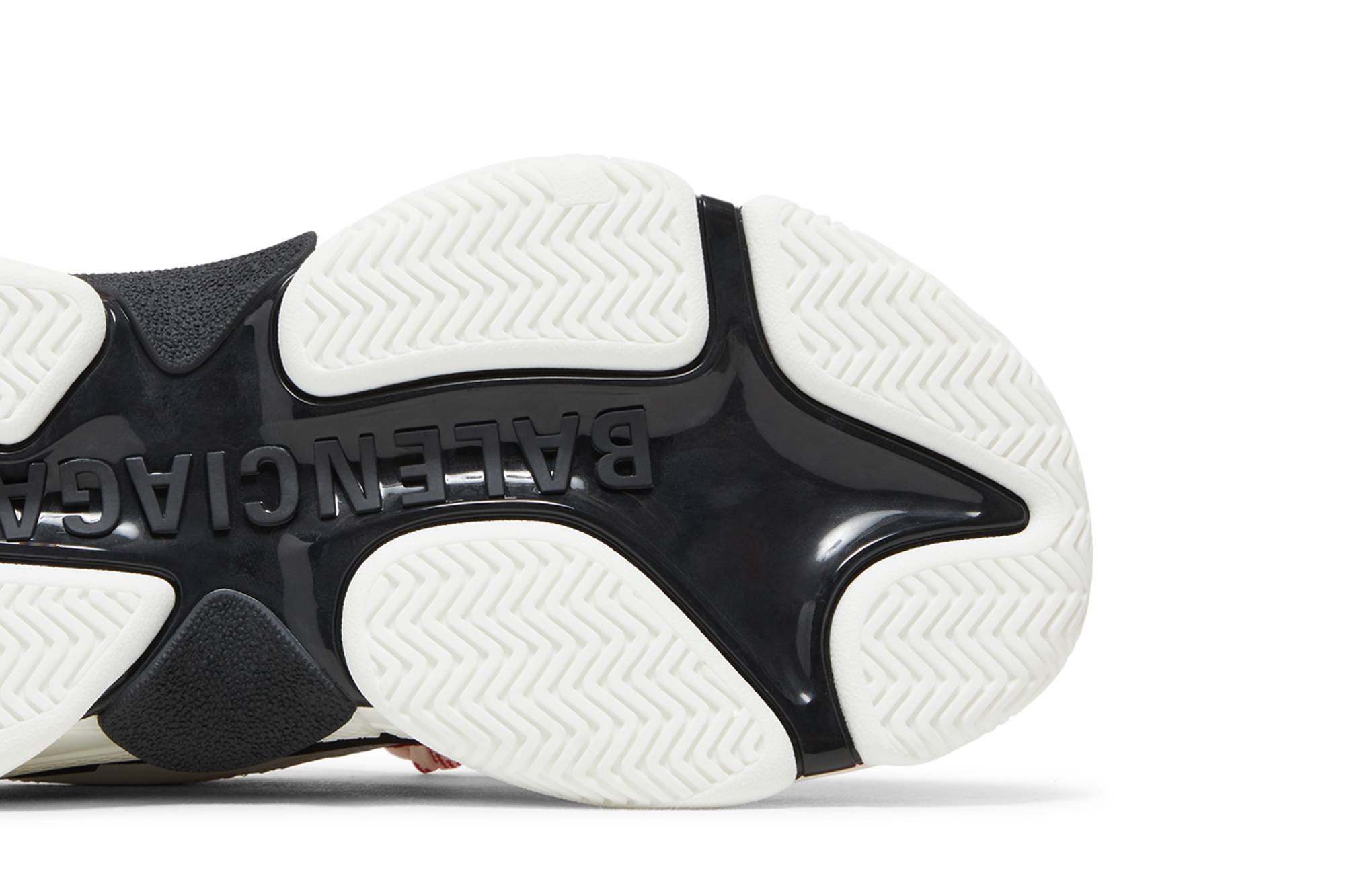 Purchase (W) 巴黎世家 Triple S 运动鞋 '白黑红' 524039-W2FW5-1261