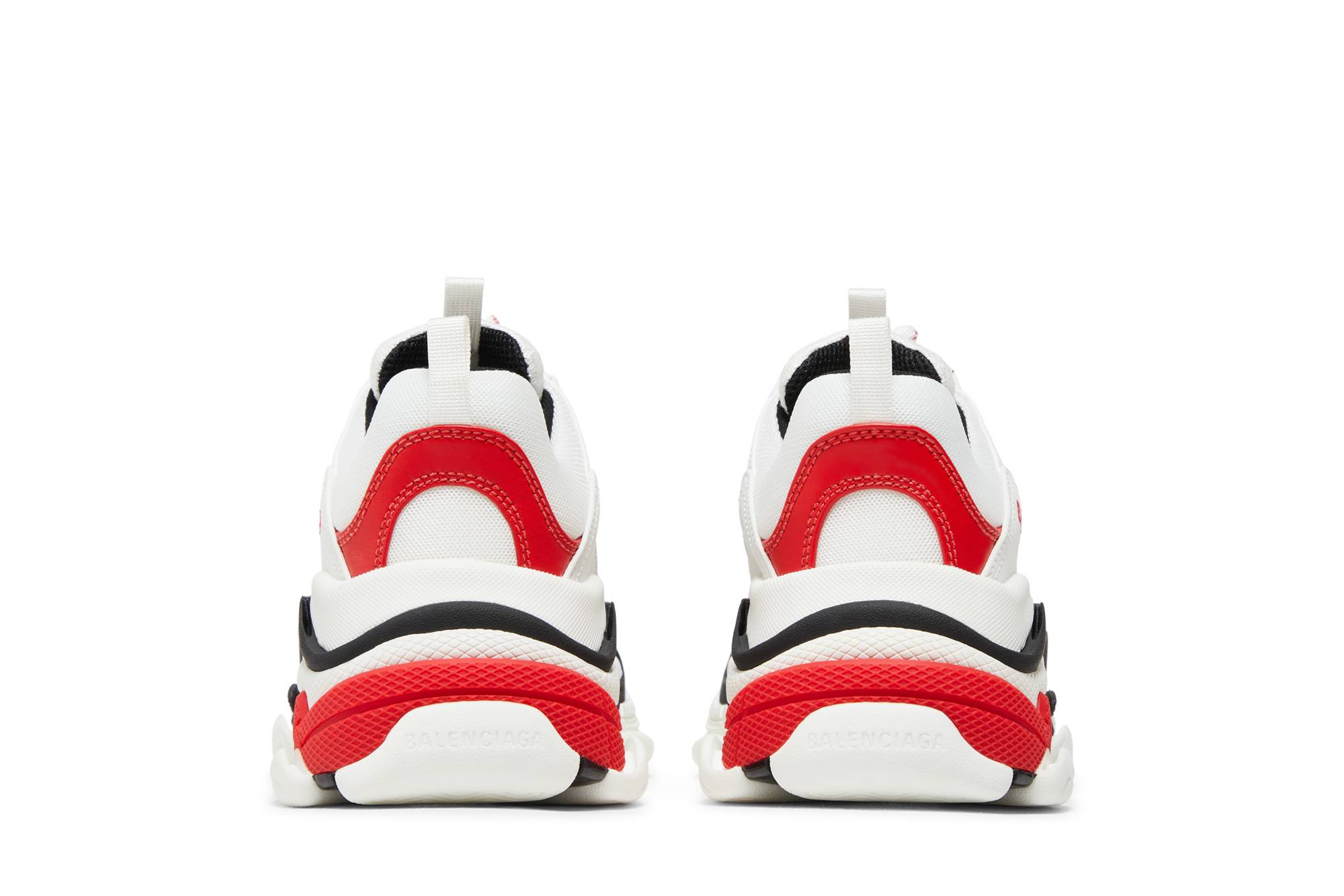 Details for (W) 巴黎世家 Triple S 运动鞋 '白黑红' 524039-W2FW5-1261