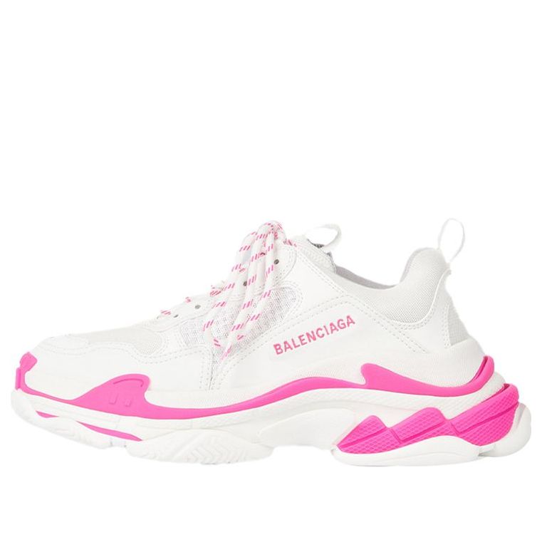 W) バレンシアガ トリプルS 白/蛍光ピンク 524039-W2CA3-5390を購入