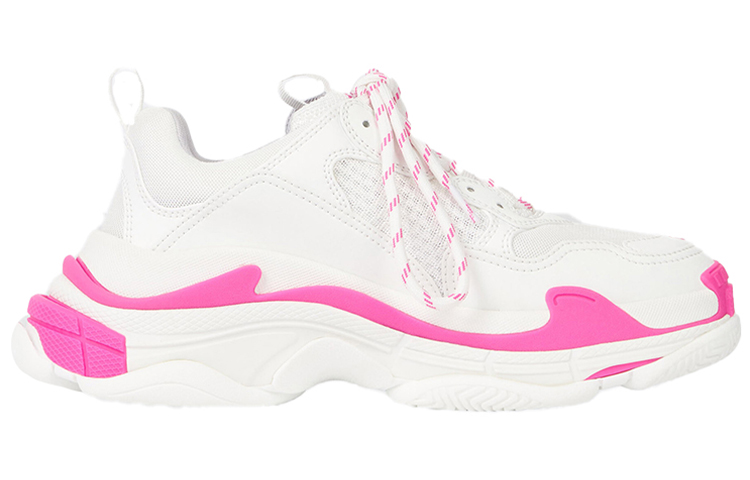 (W) Balenciaga Triple S Sneaker 'White Fluo Pink' 圖 2