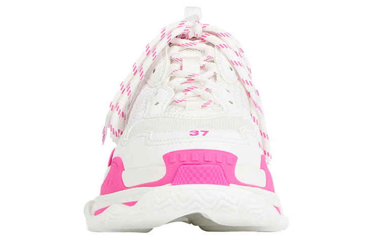(W) Balenciaga Triple S Sneaker 'White Fluo Pink' 圖 3