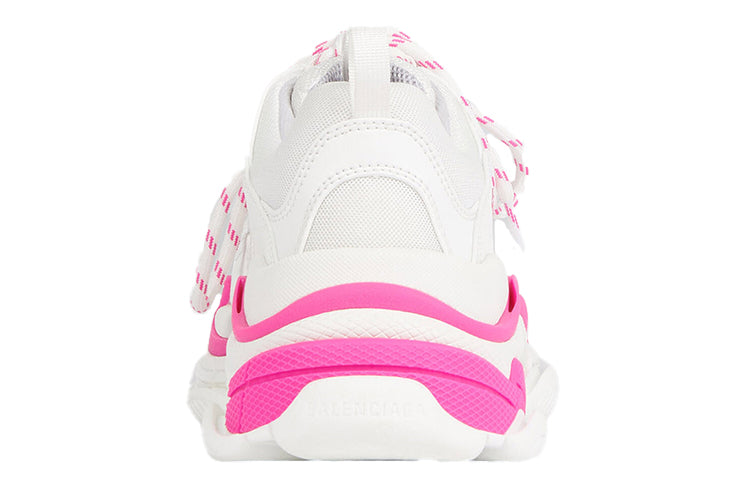 (W) Balenciaga Triple S Sneaker 'White Fluo Pink' 圖 5
