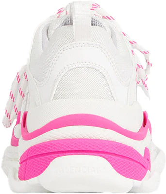 (W) Sneaker Balenciaga Triple S ''Blanc Rose Fluo'' 524039-W2CA3-5390 Purchase (W) Sneaker Balenciaga Triple S ''Blanc Rose Fluo'' 524039-W2CA3-5390