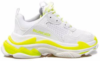 (Women) Balenciaga Triple S Sneaker 'White Fluo Yellow' 524039W2CA37390 (Women) Balenciaga Triple S Sneaker 'White Fluo Yellow' 524039W2CA37390