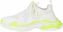 Buy (W) 발렌시아가 트리플 S 스니커즈 '화이트 형광 옐로우' 524039W2CA37390