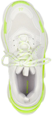 (W) 발렌시아가 트리플 S 스니커즈 '화이트 형광 옐로우' 524039W2CA37390 Shop (W) 발렌시아가 트리플 S 스니커즈 '화이트 형광 옐로우' 524039W2CA37390