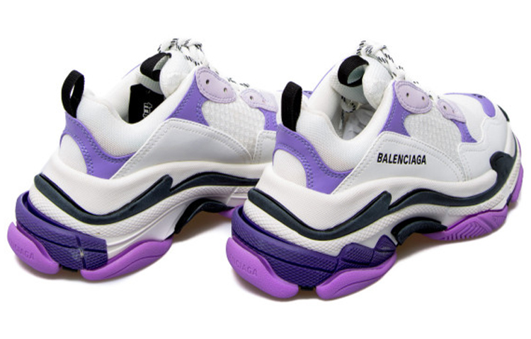 (W) Balenciaga Triple S Sneaker 'White Lilac' 圖 4