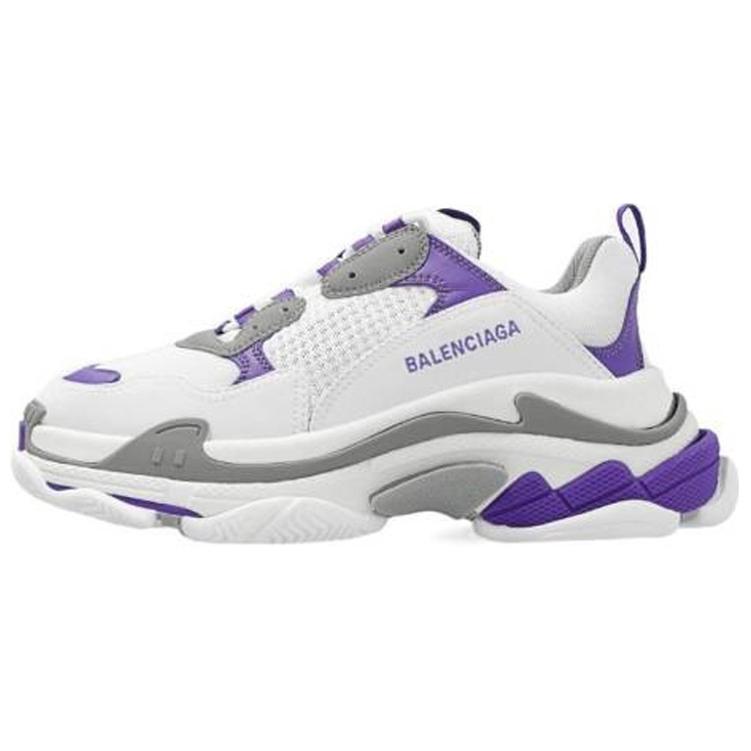 (Women) Balenciaga Triple S Sneaker 'White Purple'  524039-W2FW5-9551