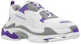 Lookbook (W) 발렌시아가 트리플 S 스니커즈 '화이트 퍼플' 524039-W2FW5-9551