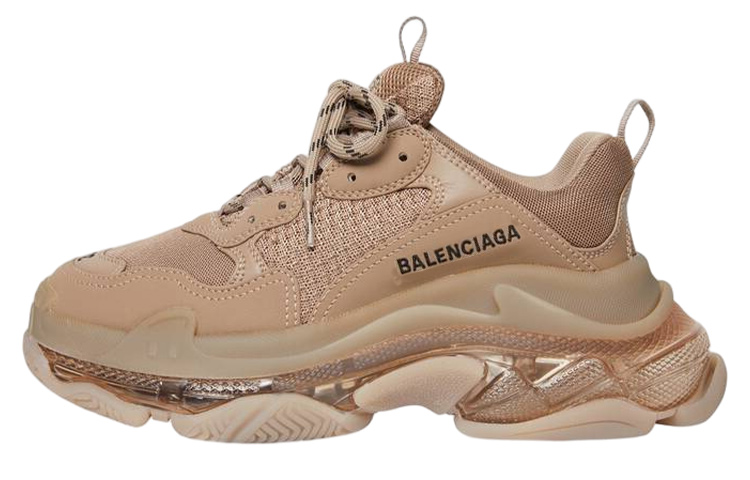 (W) Balenciaga Triple S Sneakers 'Clear Sole Brown'