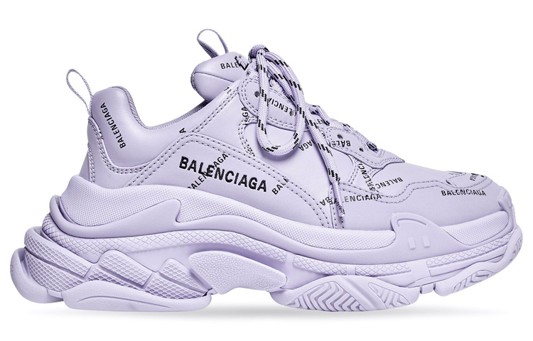 (W) Balenciaga Triple S Sneakers 'Lilac' 圖 2