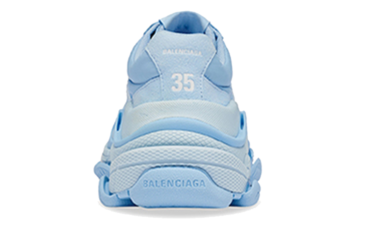 Shop (W) Zapatillas Balenciaga Triple S ‘Azul Triple’ 710156W3CU24045