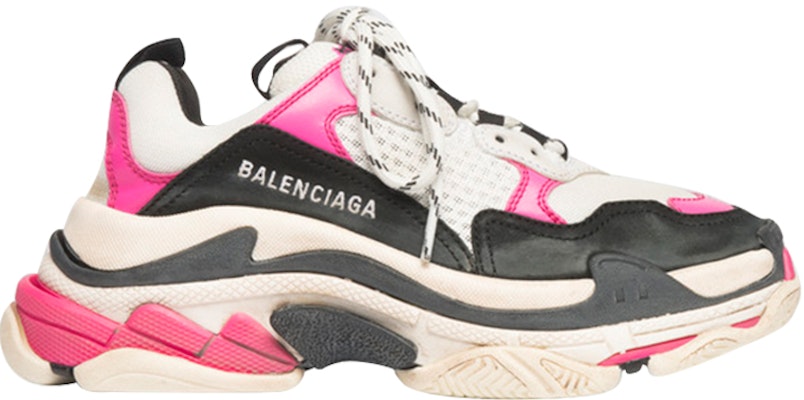 (W) Balenciaga Triple S Trainer 2018 'Pink' Kasut Sneakers Wanita. 524039 W09O6 5671 Order (W) Balenciaga Triple S Trainer 2018 'Pink' Kasut Sneakers Wanita. 524039 W09O6 5671