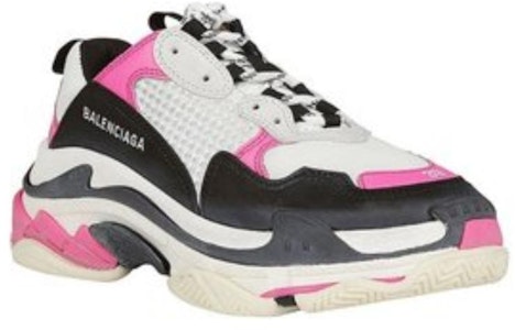 (W) Balenciaga Triple S Trainer 2018 'Pink' Sepatu Wanita 524039 W09O6 5671 Lookbook (W) Balenciaga Triple S Trainer 2018 'Pink' Sepatu Wanita 524039 W09O6 5671