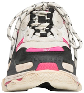 (W) Balenciaga Triple S Trainer 2018 'Pink' Sepatu Wanita 524039 W09O6 5671 Details for (W) Balenciaga Triple S Trainer 2018 'Pink' Sepatu Wanita 524039 W09O6 5671