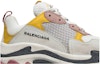 Order (W) Balenciaga Triple S Trainer 2018 'Putih Kuning' 517335-W09O5-9035