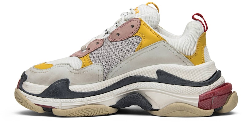 (W) Balenciaga Triple S Trainer 2018 'Putih Kuning' 517335-W09O5-9035 Lookbook (W) Balenciaga Triple S Trainer 2018 'Putih Kuning' 517335-W09O5-9035