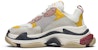 (W) Balenciaga Triple S Trainer 2018 'Putih Kuning' 517335-W09O5-9035