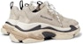 (W) Balenciaga Triple S Trainer 'Beige Hitam' 524039 W09O6 9787