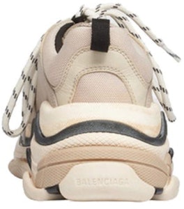 (女士)巴倫西aga 三重運動鞋「米色黑色」524039 W09O6 9787 Shop (女士)巴倫西aga 三重運動鞋「米色黑色」524039 W09O6 9787