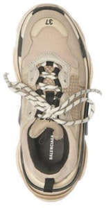 (女士)巴倫西aga 三重運動鞋「米色黑色」524039 W09O6 9787 Purchase (女士)巴倫西aga 三重運動鞋「米色黑色」524039 W09O6 9787