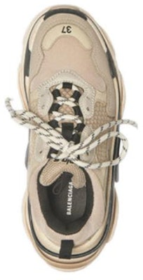 (W) バレンシアガ トリプルS ベージュ/ブラック 524039 W09O6 9787 Purchase (W) バレンシアガ トリプルS ベージュ/ブラック 524039 W09O6 9787