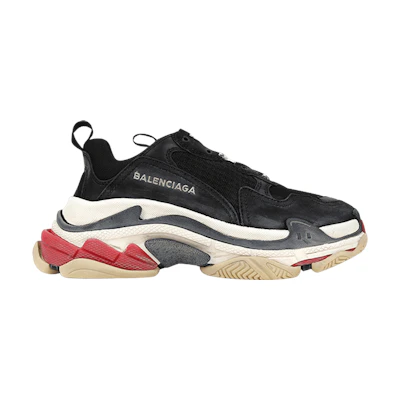 (W) Balenciaga Triple S Trainer 'Black' 2018