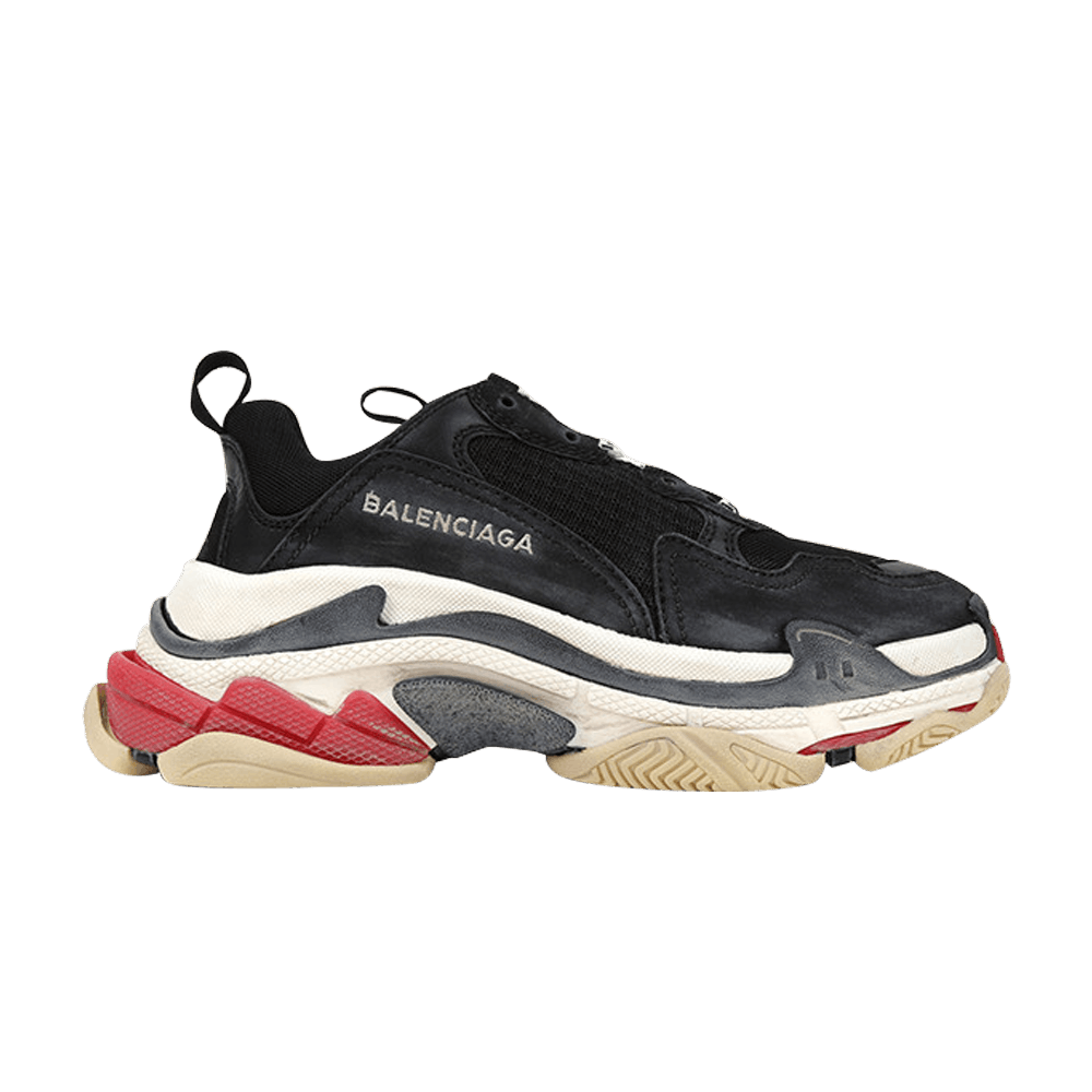 Buy (W) Balenciaga Triple S Trainer ''Zwart'' 2018 490672-W09O1-1000