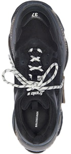 (W) Balenciaga Triple S Trainer 'Hitam Clear Sole' 544351-W09O1-1000 Purchase (W) Balenciaga Triple S Trainer 'Hitam Clear Sole' 544351-W09O1-1000