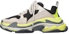 (W) Balenciaga Triple S Trainer 'Kelabu Kuning Fluo' 524039W09OH1293