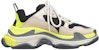 (W) Balenciaga Triple S Trainer 'Kelabu Kuning Fluo' 524039 W09OH 1293