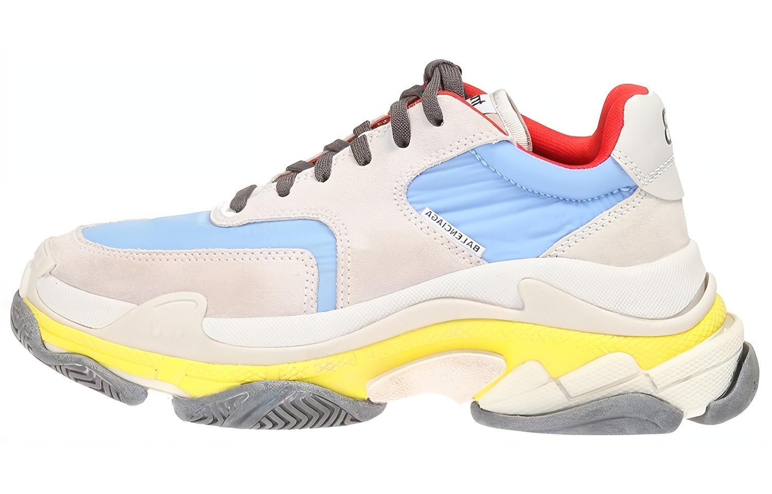 (Women) Balenciaga Triple S Trainer 'Light Grey Blue'  524043-W09T2-1218