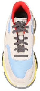 (W) Balenciaga Triple S Sepatu 'Abu-Abu Muda Biru' 524043-W09T2-1218 Shop (W) Balenciaga Triple S Sepatu 'Abu-Abu Muda Biru' 524043-W09T2-1218