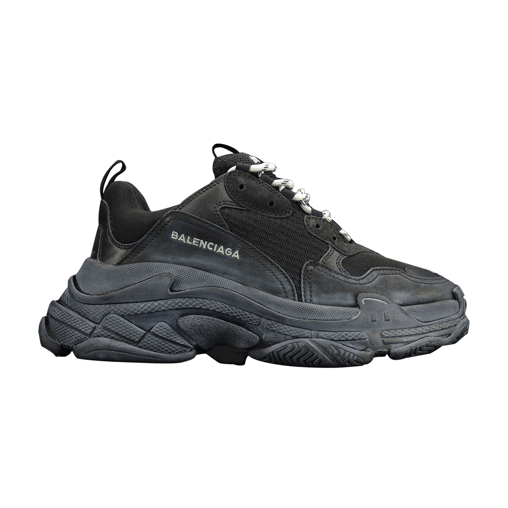 (Women) Balenciaga Triple S Trainer 'Triple Black' 2018  490674-W09O1-1000