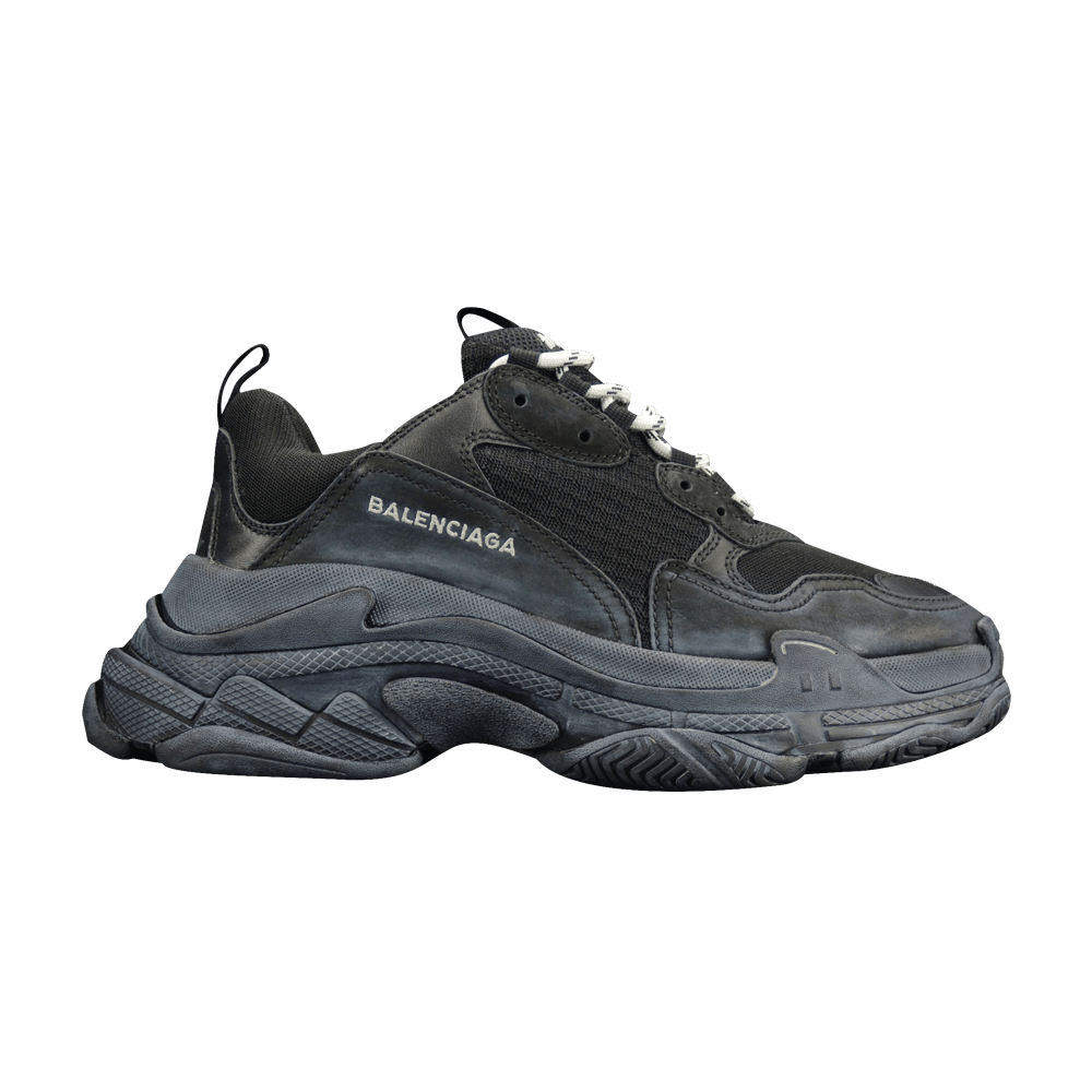 (Women) Balenciaga Triple S Trainer 'Triple Black' 2018  490674-W06E1-1000