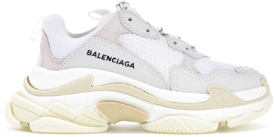 (Women) Balenciaga Triple S Trainer 'White' 2018 520145 W09E1 9000 (Women) Balenciaga Triple S Trainer 'White' 2018 520145 W09E1 9000
