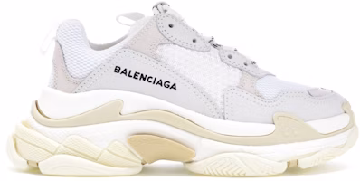 (Women) Balenciaga Triple S Trainer 'White' 2018 520145 W09E1 9000 (Women) Balenciaga Triple S Trainer 'White' 2018 520145 W09E1 9000