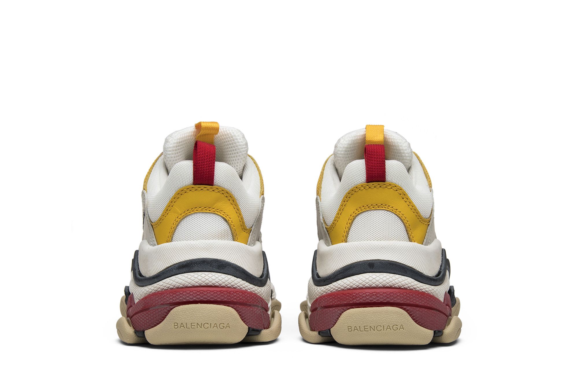 Details for （女裝）巴黎世家 Triple S 白黃運動鞋 2018款 517335 W09O 59035