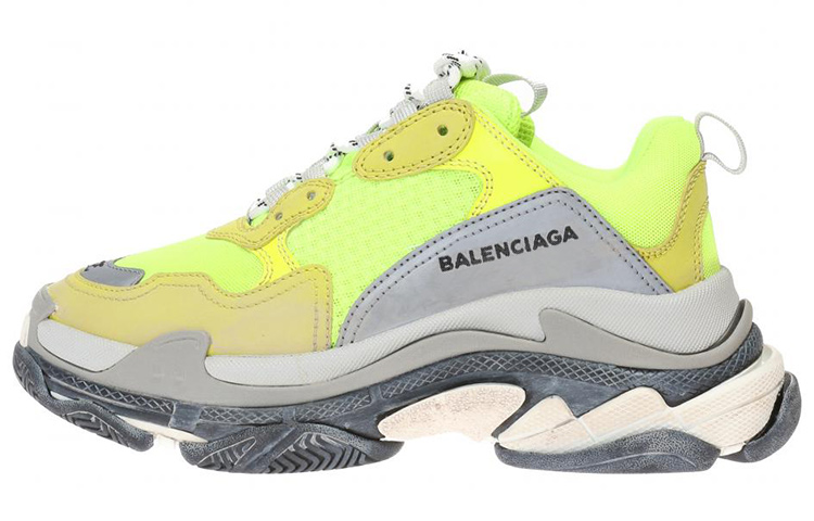 (Women) Balenciaga Triple S Trainer 'Yellow Fluo' 517333-W09O4-7320