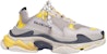 (W) Balenciaga Triple S Trainer 'Kuning Kelabu' 524039 W09OH 7074