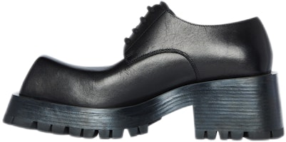 (Women) Balenciaga Trooper Derby 'Black' 678812-WB920-1000 (Women) Balenciaga Trooper Derby 'Black' 678812-WB920-1000