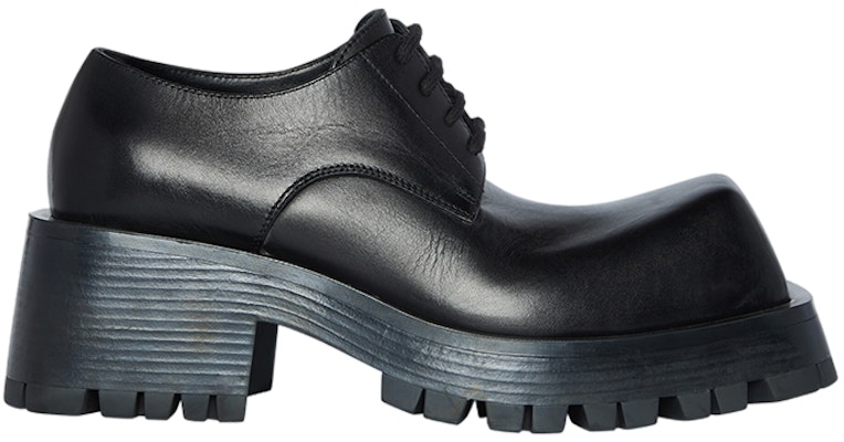 (Women) Balenciaga Trooper Derby 'Black' 678812-WB920-1000 Order (Women) Balenciaga Trooper Derby 'Black' 678812-WB920-1000
