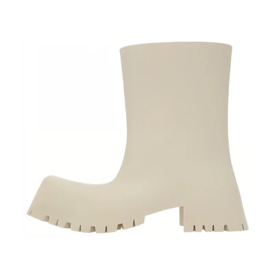 (W) Balenciaga Trooper Rubber Boot 'Beige'