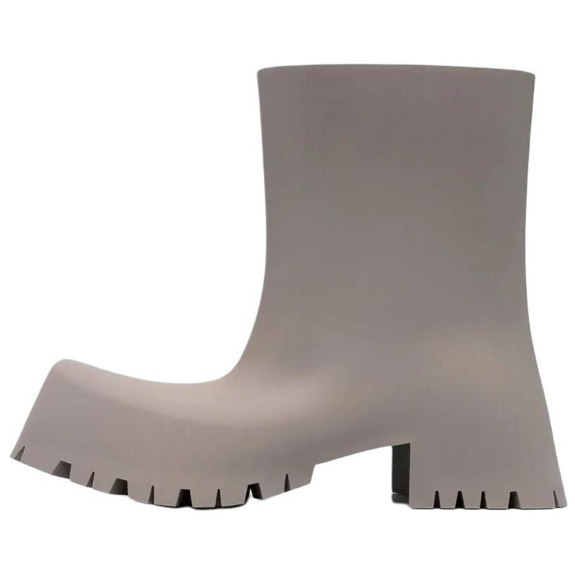 (Women) Balenciaga Trooper Rubber Boot 'Beige' 679326W0FO89230